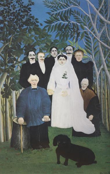 Henri Rousseau A Country Wedding china oil painting image